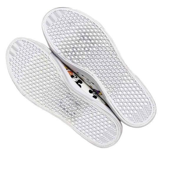 Disney Canvas Shoes for Women - Fantastic 5 - Mickey Mouse White Sneaker Size 9 - Picture 9 of 9